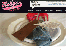 Tablet Screenshot of mollysplumcity.com